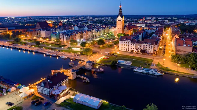 Przystań w Elblągu Przystań w Elblągu
